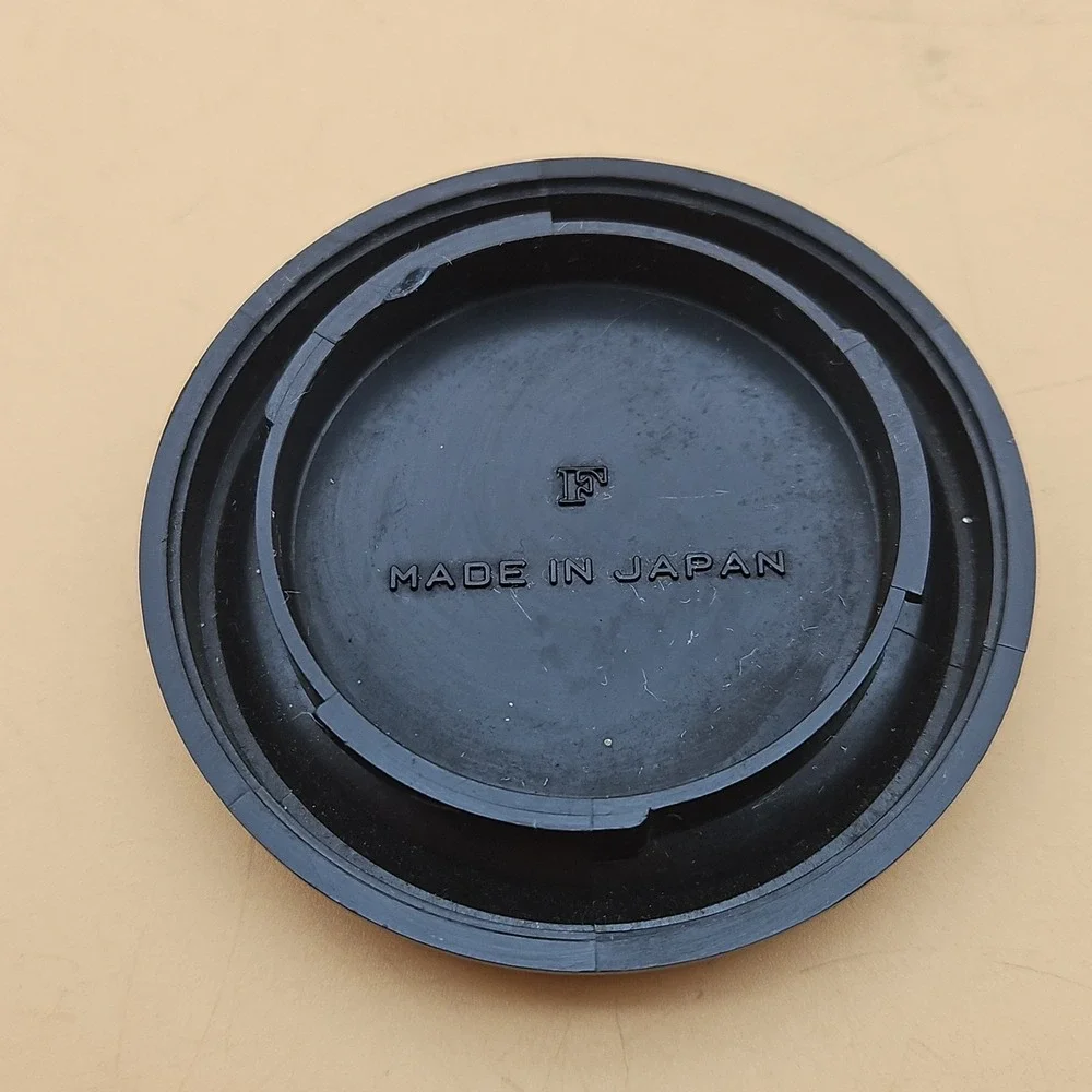Nikon F Mount - Black Plastic Twist-On Body Cap